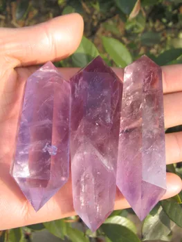 142 gramov 3 KS prírodné fialová crystal crystal prútik liečiť