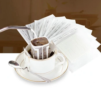 200 Ks Prenosné Odkvapkávaniu Kávy Prášok Papierových Filtrov Visí Ucho Drip Taška Filter