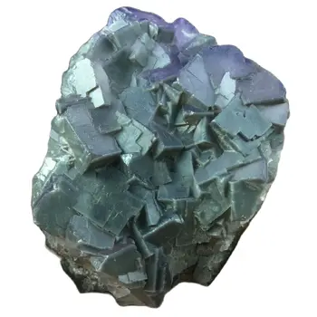 207.5 gNatural fialová námestie fluorite minerálnych vzoriek, nábytok a dekoračné predmety