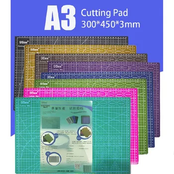 A3 PVC Rezanie Mat Rezanie Pad Patchwork Cut Pad A3 Paletu Nástrojov, Ručného HOBBY Nástroj na Rezanie Palube obojstranné Self-liečenie
