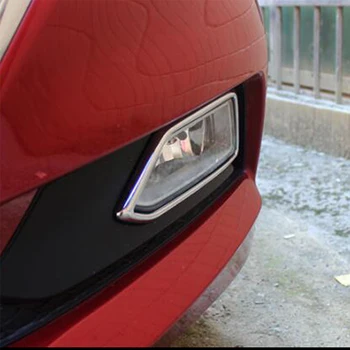 ABS Chrome Pre Hynudai Solaris 2 2017 Auto Príslušenstvo predné hmlové svetlo lampy Kryt Výbava Styling