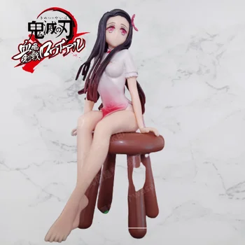 Anime Démon Vrah 20 CM Kamado Nezuko Obrázok PVC Akcie Figurals Hračky Zberateľskú Modle Bábiky Pre Deti Vianočné Darčeky