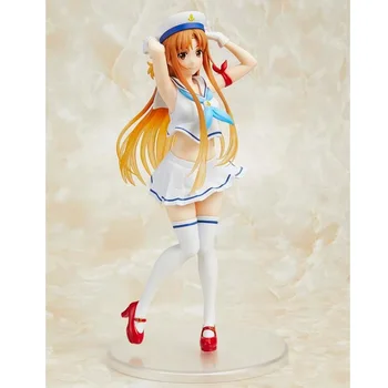 Anime Sword Art Online Akčné Figúrky Yuuki Asuna PVC Námorník Vyhovovali Kolekcie Ozdôb Model Hračka Darčeky pre Ľudí