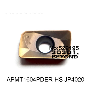 APMT1604PDER-HS JP4020 100% HITCH Pôvodné karbidu vložka s najlepšiu kvalitu frézovania Sústruh Frézovanie Mlyn cnc nástroje 10pcs/lo