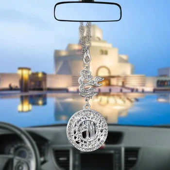 Auto Prívesok islamu, moslimov Alah Módne Ozdoby Charms Spätné Zrkadlo Závesné Dekorácie Auto Dekor Autá, Doplnky, Darčeky