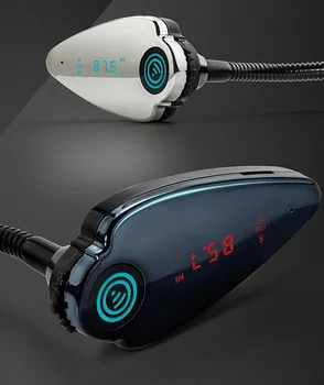 Bluetooth do Auta FM Hands Free AuxMp3 Hráč Modulátor s LED Displejom Prenosné Duálny USB Nabíjačka, FM Transmissor