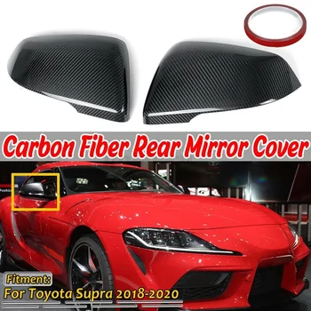 Carbon Fiber Štýl Auto Bočné Zrkadlo Pokrytie Spp pre Toyota A90 GR Supra 2018-2020