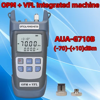 COMPTYCO AUA-G710B Optického Výkonu Meter + Vizuálne Poruchy Locator FTTH Optical Fiber Tester(-70~+10dBm) OPM+VFL 1/10/15/20/30/50MW