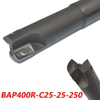 Doprava zadarmo BAP400R-C25-25-250 Otočných Tvár Frézovanie Frézy Nástroje Pre APMT1604 Karbidu Vložky Vhodné Pre NC/CNC Stroj