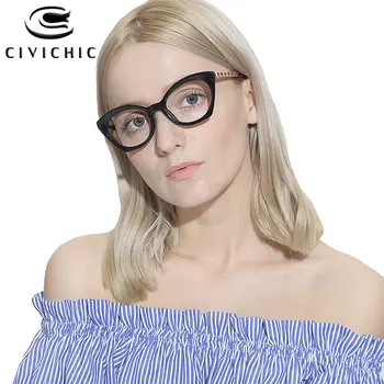 Elegantné Ženy Jasné Okuliare Krátkozrakosť, Optické Okuliare Rám Jedinečný Cat Eye Lunette De Vue Ulici Modul Retro Gafas De Marca COG112