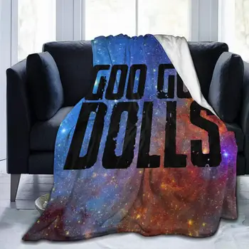 Goo Goo Dolls Ultra-Mäkké Hodiť Deka Flanelové Ľahké Fuzzy Teplé Hodí na Zimu posteľná bielizeň, Gauč, Gauč