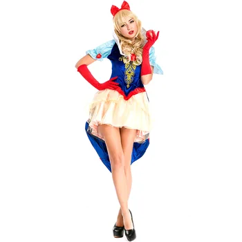 Halloween Kostým Rozprávkový Kostým Kráľovná Anime Princezná Šaty, Kostýmy
