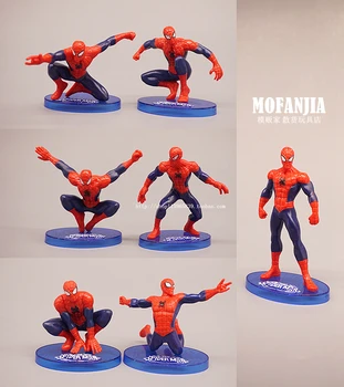 Hasbro Marvel Akcie Obrázok Komická Hrdina Multi-tvar Spider-man s Base Medium Ornament Model Bábiky Hračky