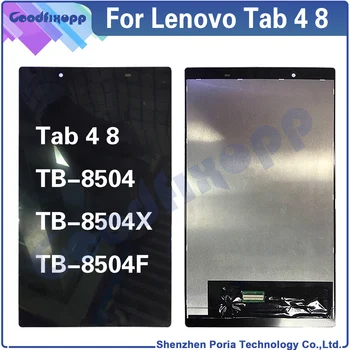 Na Kartu Lenovo 4 8504 TB-8504 LCD Displej Dotykový Displej Digitalizátorom. Montáž Tab4 TB-8504X TB-8504F Obrazovke Replacemen
