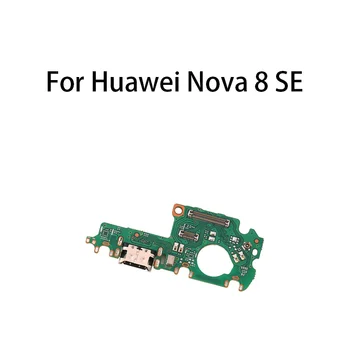 Nabíjanie pomocou pripojenia USB Port Rada Flex Kábel Konektor pre Huawei Nova 8 SE