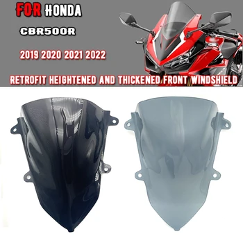 Nový motocykel čelné sklo zvýšené a zosilnené pre Honda CBR500R CBR500 R CBR 500 R 2019-2022