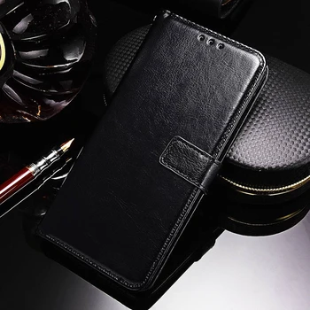 Peňaženka Black Telefón Prípadoch Kryty pre LG G4 Porazil Mini G4S G4C Magna Kožené puzdro