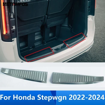 Pre Honda Stepwgn 2022 2023 2024 Vnútorné Zadný Kufor Nárazníka Stúpadlo Zadných Dverí Dvere, Parapetné Šúchať Stráže Doska Nálepky, Auto Príslušenstvo