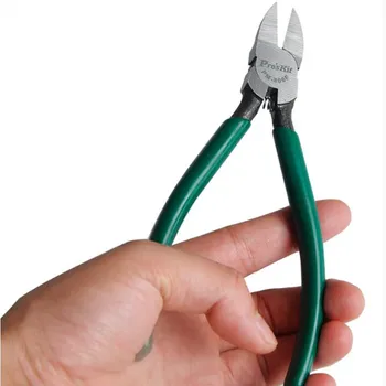 Pôvodný Pro'sKit PM-806F tenký nôž šikmé kliešte vody kliešte uhlopriečka stripping nožnice na drôt nástroj