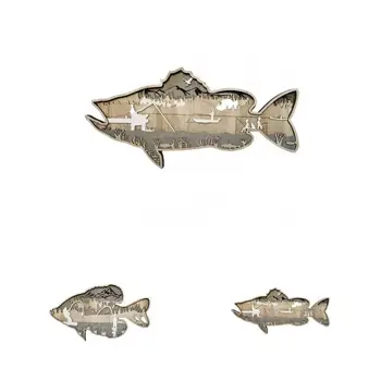 Ryby Prívesok Celkom Ľahký Veselá Lesných Zvierat, Rýb, Sochárstvo pre Obývacia Izba Ryby Socha Ryby Dekor
