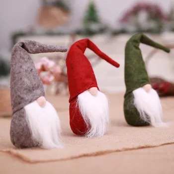 Santa Claus Snehuliak Elk Bábiky Vianočné Ozdoby Veselé Vianoce Prívesok Prospech Dekorácie pre Domov Nový Rok, Vianoce, Darček