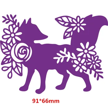 Sihouette Zvierat Psa Rezanie Kovov Zomrie Šablón Pre DIY Scrapbooking Dekoratívne Razba Papier Karty Remeselníci vysekávané 2019