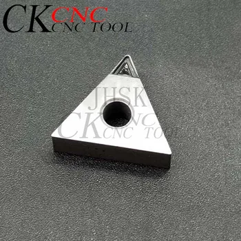 TNMG160404 PCD polykryštalických diamantov čepeľ z karbidu vložiť hliníkové fréza TNMG160404 čepeľ CNC sústruhu rezného nástroja otáčania nástroja