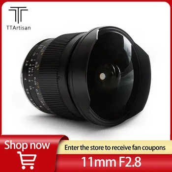 TTArtisan 11 mm F2.8 Full Frame Fisheye Objektív pre Sony E-Mount/L-Mount/Nikon Z-Mount/Canon EOS-R Mount/Fuji GFX-Mount