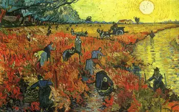 Väčšie je Lepšie 400x300MM Magnety JM10037 Painting_of_Vincent_Van_Gogh_-_Summer_work