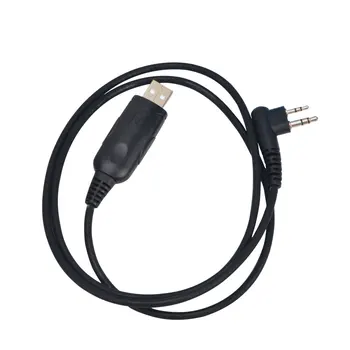 Walkie talkie K-plug 2 pin Programovanie USB Kábel pre obojsmerné Rádiové Hytera TC-500 TC-600 TC-620 TC-700 TC-710 TC-1600 TC-2100