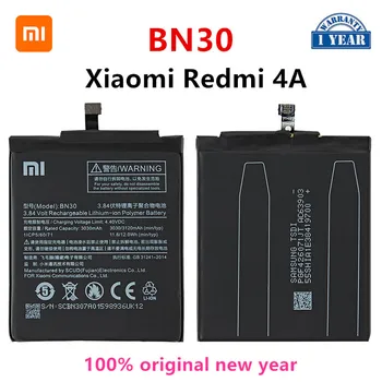 Xiao mi 100% Pôvodnej BN30 3120mAh Batérie Pre Xiao Redmi 4A Redmi4A BN30 Telefón Náhradné Batérie +Nástroje